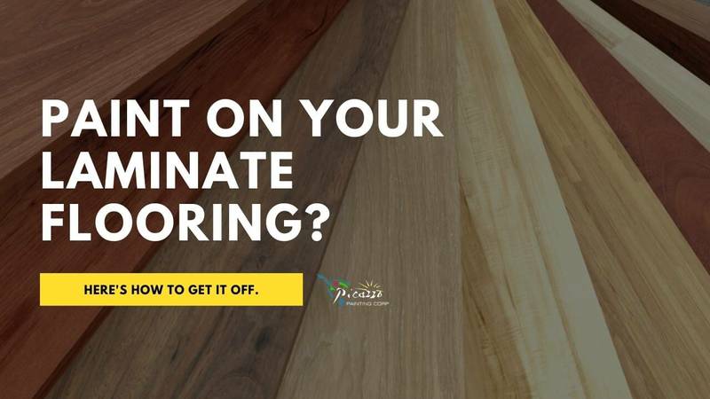 How To Get Paint Off Laminate Flooring (4 Different Ways) | Picazzo Painting