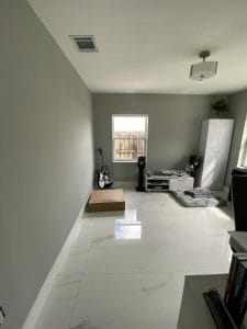 interior house painting project