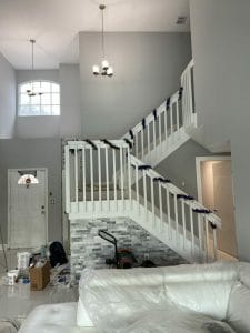 interior house painting project