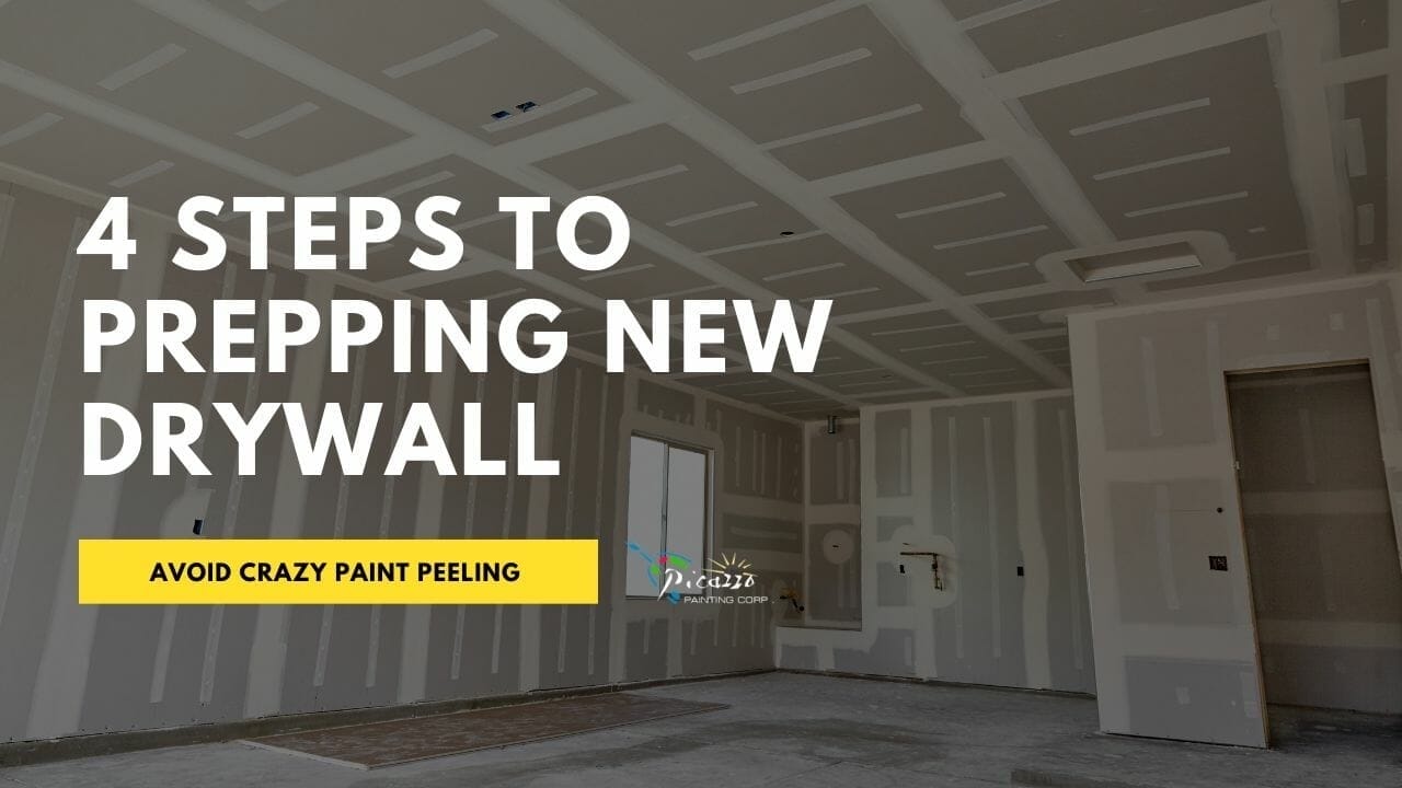 how to prep drywall for priming