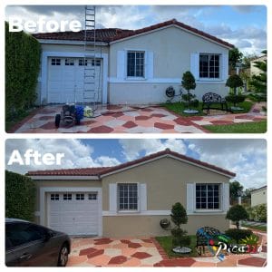 Front Exterior Before and After