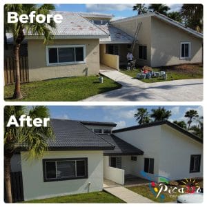 Palmetto Bay House Painting Before and After
